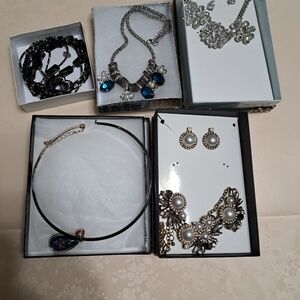 Statement Necklace Jewlery Lot